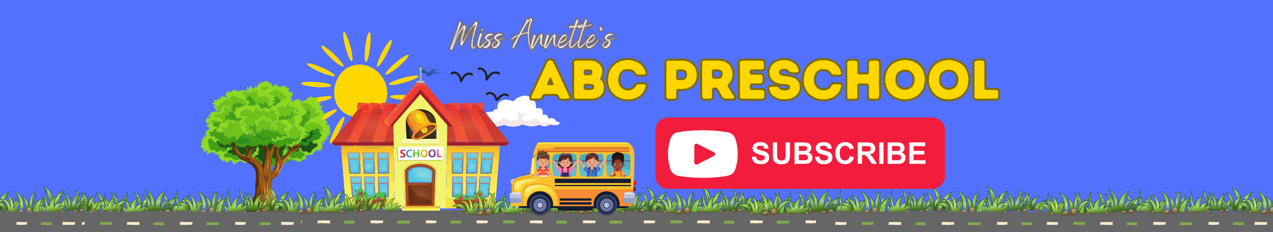 Miss Annette\'s ABC Preschool Banner